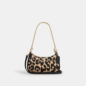 Teri Mini Crossbody Bag With Leopard Print